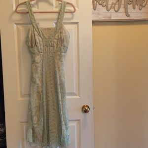 Jonathan Martin eyelet trim lined sundress